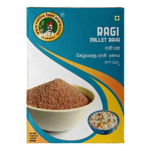 Buy native food store finger millet ragi rava Online in UK