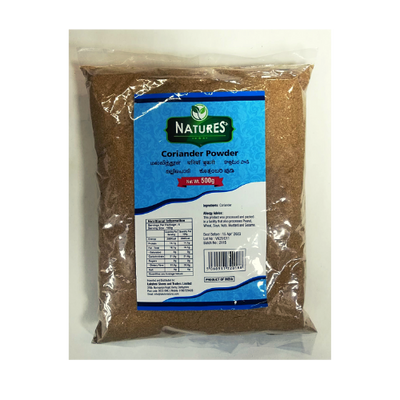 Buy Natures Coriander Powder 500Gms Online