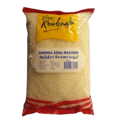 Buy Shree Krishna Sona Masoori Rice 1kg Online