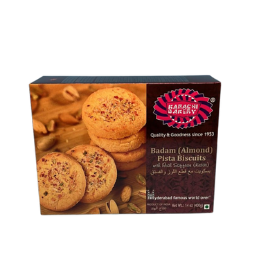 Buy Karachi Biscuits Badam Pista Online from Lakshmi Stores