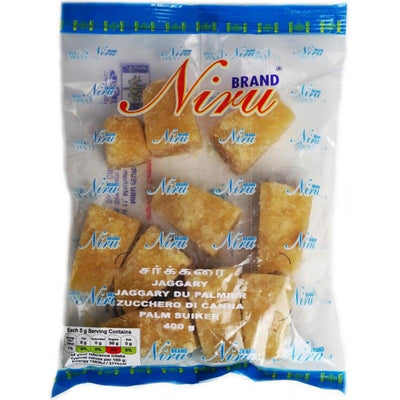 Buy NIRU JAGGERY YELLOW CUBES - 400G Online in UK